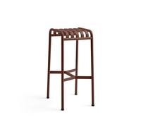 Tabouret de Bar HAY Palissade en Fer Rouge