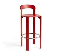 Tabouret de Bar HAY Rey H75 Rouge Écarlate