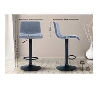 Tabouret de bar Hoover - Bleu