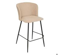 Tabouret de bar Jasny beige 52,5x48cm - Atmosphera Créateur d'intérieur