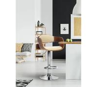 Tabouret de bar Kingston C - Noyer