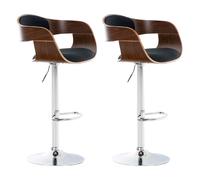 Tabouret de bar Kingston C - Noyer