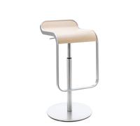 Tabouret de bar Lem Lapalma brun, Designer Shin, Tomoko Azumi, 37x63-75x42 cm