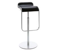 Tabouret de bar Lem Lapalma noir, Designer Shin, Tomoko Azumi, 37x74-87x42 cm