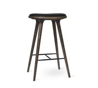 Tabouret de Bar Mater, Chêne Teinté Foncé, 74 cm