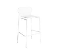 Tabouret de Bar Petite Friture W ND H80 Blanc
