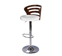 Tabouret de bar réglable en simili cuir