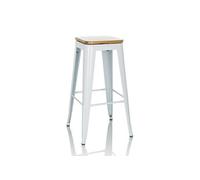 VANTAGGIO HIGH WS - Tabouret de bar Blanc