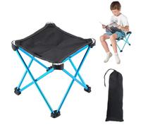 Tabouret de camping pliant, tabourets de pliants Siège de pêche de pliable | Pour adultes siège Extra Large pliable Camping en plein air marche pied de pêche