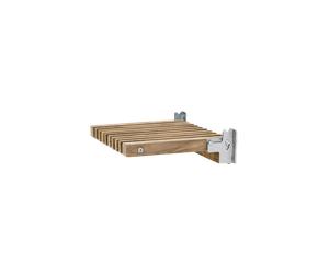 Tabouret de Coupe Mural en Teck de La Collection Skagerak de Fritz Hansen