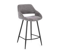 Tabouret de cuisine Florence gris