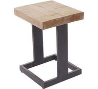 Tabouret de fleurs MENDLER HWC-A15 bois massif de sapin rustique 48x36x32cm Bois G