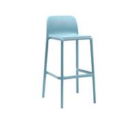 Tabouret de Jardin 4 Pieds Empilable Sans Accoudoirs Nardi Faro 40346.39.000 Celeste