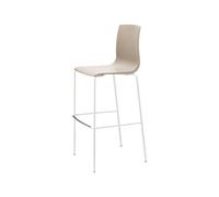 Tabouret de Jardin 4 Pieds Empilable Sans Accoudoirs Scab Alice 2575 VL 15 Gris tourterelle