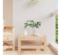 Tabouret de jardin en bois massif en pin, avec un design à lattes