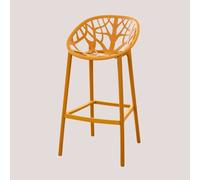 Tabouret De Jardin Haut En Polypropylène Ores Moutarde ¿75 Cm Multicolore