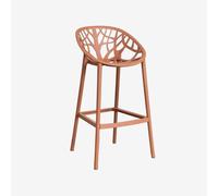 Tabouret De Jardin Haut En Polypropylène Ores Rouille ¿75 Cm