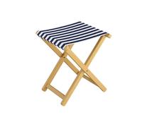 Erst-Holz Chaise de Jardin Bleu Blanc