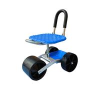 Tabouret De Jardin Roulant Chariot De Jardin Réglable En Hauteur
