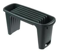 Tabouret de jardinage 2en1 Nature NATURE HDPE Coussin pour genou Vert Vert G
