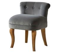 Tabouret de maquillage - chaise de maquillage - tabouret à maquillage - pouf - tabouret de coiffeuse - revêtement en velours - assise en mousse à mémoire de forme
