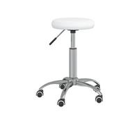 vidaXL Tabouret de massage blanc