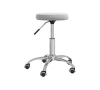 vidaXL Tabouret de Massage Velours Gris