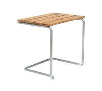 Tabouret de pied de jardin A3 chêne WxHxD 45x41x32cm