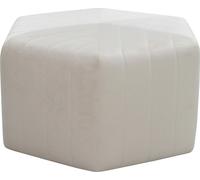 Tabouret de pied en tissu Ottomane velours Pouf Puff Pouf de siège textile nouveau