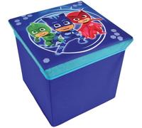 Tabouret de rangement pour enfant - FUN HOUSE - PYJAMASQUES - 30 x 30 x 30 cm