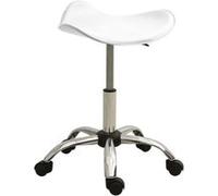 VIDAXL Tabouret de salon - Blanc