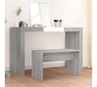 Tabouret de Toilette Chêne Sonoma 70x35x45 cm Bois d'Ingénierie Chambre vidaXL