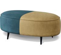 Tabouret design Ovale Chesterfield Pouf Tabouret de pied Meuble Tabouret rembourré