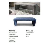 Tabouret design Tabouret d'appoint Ottomane Chaiselounge Banquette textile