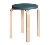 Tabouret E60 structure laqué claire clear lacquered solid birch base