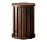 Tabouret empilable 4 en 1 avec roulettes, table de chevet portable et table basse pour petits espaces, pas de montage nécessaire, idéal pour chambre à coucher, canapé, salon
