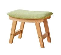 Tabouret Empilable, Petit Tabouret Repose Pied, Tabouret Marche Pied pour Salon Chambre Entrée, Banc Chaussures Maison(Green)