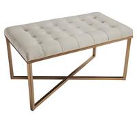 Tabouret en bois beige au design élégant