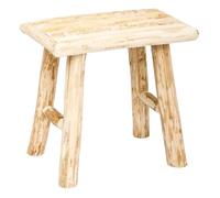Tabouret en Bois ""Woody"" 32cm Naturel