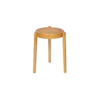 Tabouret en orme et rotin 32X