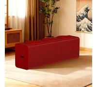 Tabouret en papier pliable et portable, design en accordéon nid d'abeille, repose-pieds pliable pour salon, chambre à coucher, bureau, siège en papier kraft pour adultes