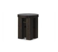 Normann Copenhagen Fyr tabouret rond 45 cm Dark brown. Ø40x45 cm
