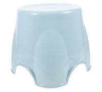 Tabouret en Plastique Épais Antidérapant Rond PP Bleu pour Salon | Siège D'appoint, Forme Ronde, Design Renforcé, Usage Intérieur, Adapté Maison et Jardin D'garçon et Filles