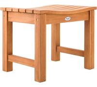 Tabouret en teck massif - Tabouret de pied en bois - résistant aux intempéries et durable pour tous les styles