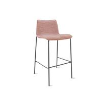 Tabouret en velours de laine