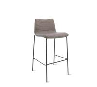 Tabouret en velours de laine