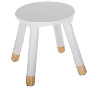 Tabouret Enfant Design "Douceur" 26cm Blanc
