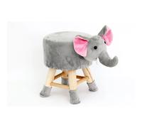 Tabouret enfant Eléphant Wilddidou - Gris