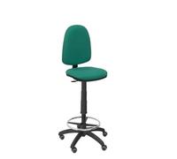 Tabouret ergonomique Ayna bali roues de parquet - PIQUERAS Y CRESPO - Modèle Ayna Stool - Vert - Tissu