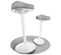 Tabouret ergonomique bureau CLOUVOU - Nexus - Tabouret dynamique avec Effet Oscillant - réglable de 47 à 64 cm - Anthracite